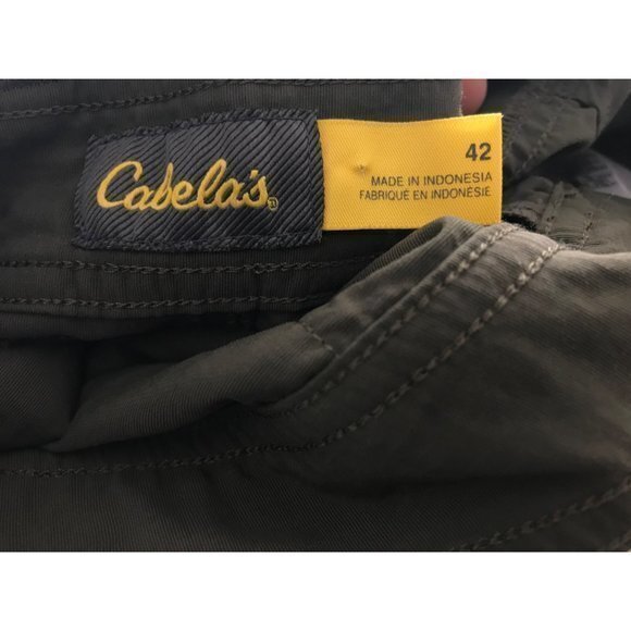 Cabela’s Men’s Size 42 Army Green Cargo Shorts - Picture 4 of 5